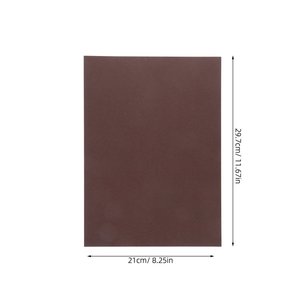 Thick Coffee Colored Paper 230G for Home Handcrafts and Versatile Projects 30Pcs
