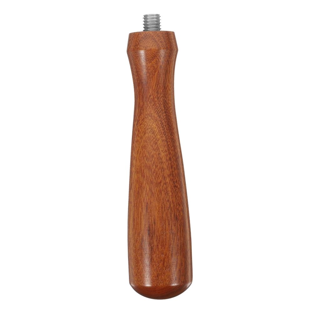 Coffee Portafilter Handle Brown Wood Metal for Pan Easy to Hold