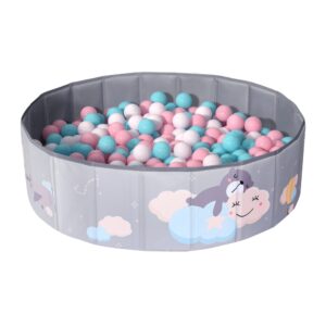 Kids Ball Pool Pit Toddler Ocean Play Foldable Child Playhouse Storage Bag by Keezi