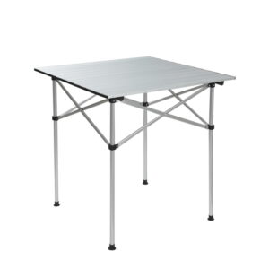 Folding Camping Table 70CM Roll Up Outdoor Picnic BBQ Aluminium Desk by Weisshorn