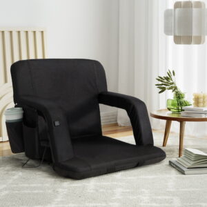 Lounge Sofa Bed With Armrest Heated Floor Recliner Futon Couch Folding Chair Cushion by Artiss