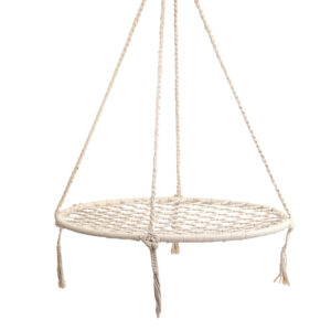 Hammock Chair Outdoor Tree Swing Nest Web Hanging Seat 100cm by Gardeon