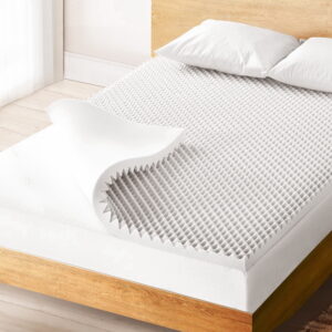 Bedding Foam Mattress Topper Egg Crate 5cm Double by Giselle Bedding