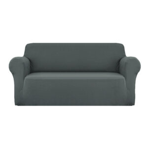 Sofa Cover Couch Covers 3 Seater Stretch Grey by Artiss