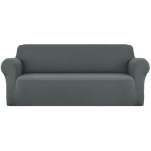 Sofa Cover Couch Covers 4 Seater Stretch Grey by Artiss