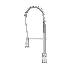 Kitchen Mixer Tap Pull Down 2 Modes Sink Faucet Basin Laundry Chrome by Cefito