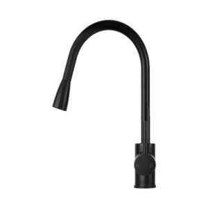 Kitchen Mixer Tap Pull Out 2 Mode Sink Faucet Basin Laundry Black by Cefito