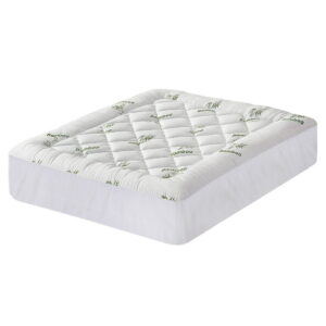 Mattress Topper 5cm Pillowtop toppers Bamboo Queen by Giselle Bedding