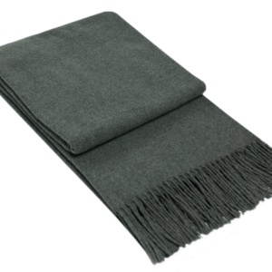Throw - Fine Wool Blend - Dark Grey by Codu