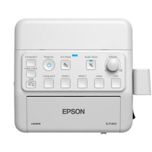 PROJECTOR CONTROL BOX WITH AUDIO CONTROL & CABLE MANAGEMENT - 2X HDMI by Topline