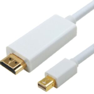 Mini DisplayPort DP to HDMI Cable 5m - 20 pins Male to 19 pins Male 32AWG Gold Plated by Astrotek