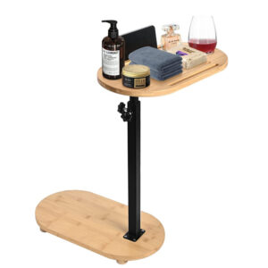 Side End Table 8.66W 14.17L Laptop Bed Desk by Genux