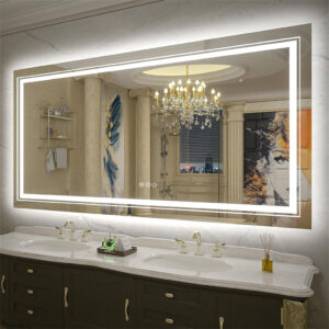 LED Bathroom Mirror Anti-fog Illuminated by Genux