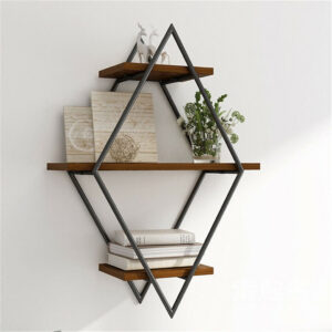 Rustic Wooden Floating Shelves by Genux