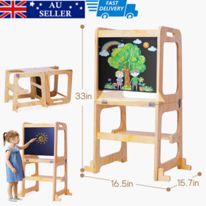 Toddler Step Stool Learning Tower Kitchen Safety by Genux