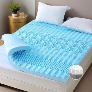 Mattress Topper Memory Foam 7-Zone 8cm by Genux