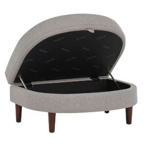 Chair with Storage Ottoman by Genux
