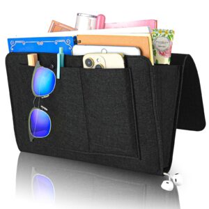 Organiser Bedside Caddy Sofa Organiserd Book Magazines Organiser Black by Unbranded
