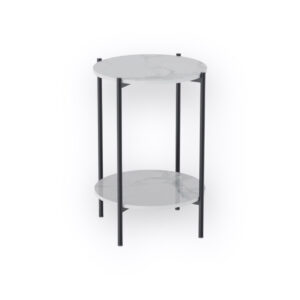 Ave - Alba Black Side Table by Interior Ave