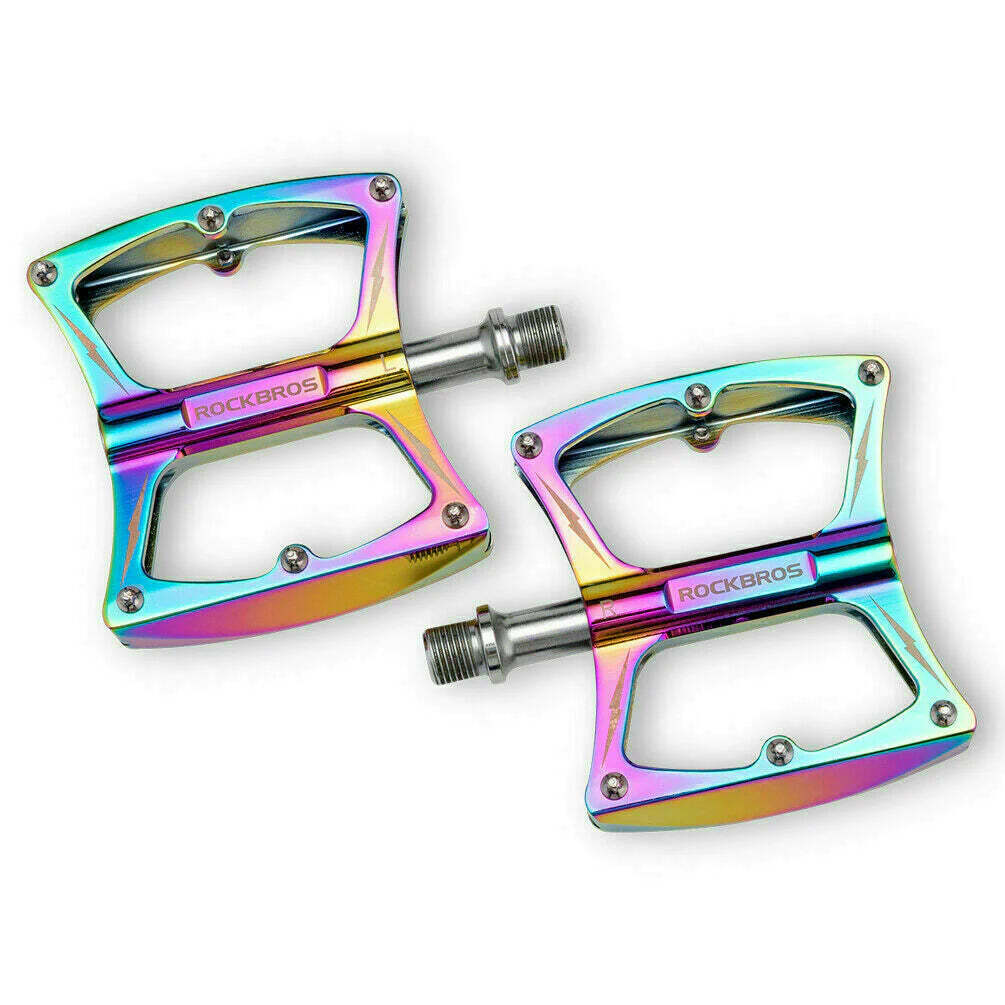 Pedal Butterfly BMX MTB Ultralight 156g Multi Colour Tri Bearing Stud Pin Grips Rockbros by Rockbros Pedal Butterfly BMX MTB Ultralight 156g Multi Colour Tri Bearing Stud Pin Grips Rockbros by Rockbros