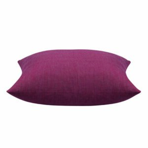 Deep Red Solid Base Colour Cushion Cover by En