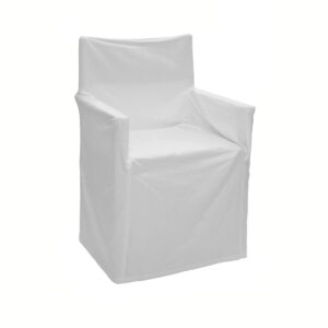 Alfresco 100% Cotton Director Chair Cover - Plain White by Rans