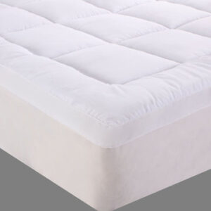 cotton fitted mattress topper queen by Topline