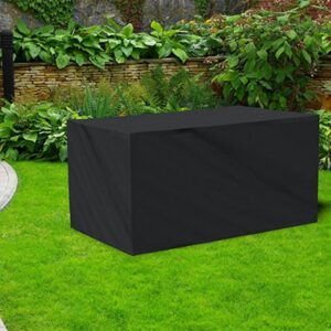 210D Oxford Cloth Table & Chair Cover 270X180X89Cm by Parallel Deals