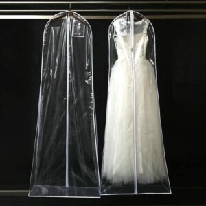 Dress Storage Bag - Transparent Coat Protective Dust Cover by Parallel Deals