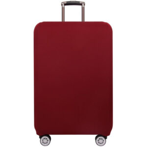 Luggage Protective Cover - Durable & Dust-proof - Size l - Wine Red by Parallel Deals