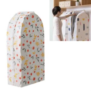 3d Hanger Pocket Wardrobe with Dust Cover - Flowers by Parallel Deals