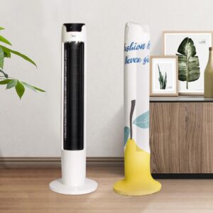 Dust-proof Fan Cover - Size l Vertical - Yellow Pear - L by Parallel Deals