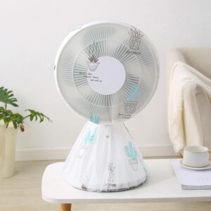60x90cm All Round 3d Fan Dust Cover - Cactus by Parallel Deals