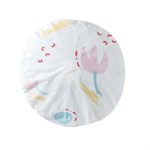 Minimalist Floral Floor Fan Cover - 48cm - Flowers by Parallel Deals