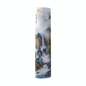 x 40 Cm Elastic Cloth Cabinet Air Conditioner Dust Cover - Golden Frame Leaves by Parallel Deals