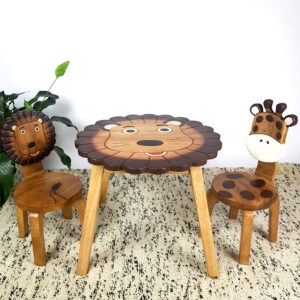 Table + 2 Chairs Set by Mango Trees