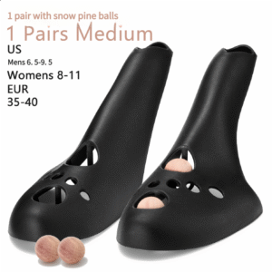 Black Shoe Stretcher with Cedar Wood Balls