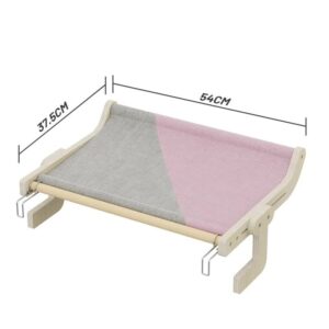 Cat Hammock Bed-Wooden Frame
