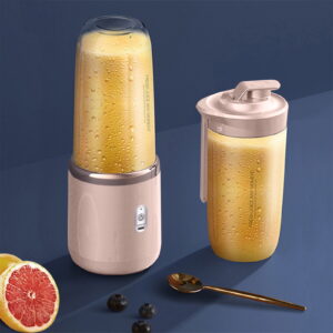 x Portable USB Pink Rechargeable Juicer Cup