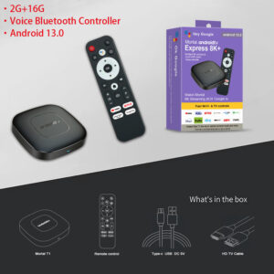 TV Express 8K+ Streaming Box - Ultra HD Android 13.0