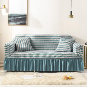 sofa cover-two-color blue (235-300cm) by Elosung