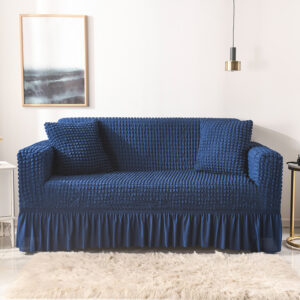 sofa cover blue (305-360cm) by Elosung
