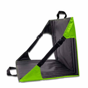 And Black Portable Outdoor Camping Seat Pad with Backrest