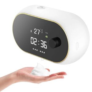 Wall-Mounted Automatic Foam Soap Dispenser with LED Display by Elosung