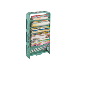 storage rack with pen holder green by Elosung